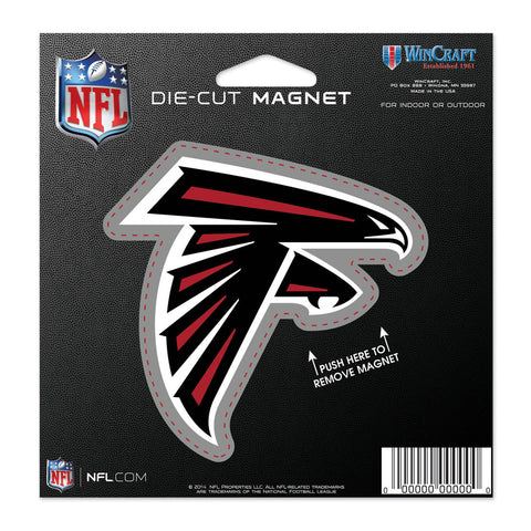 Atlanta Falcons 4.5" DieCut Logo Magnet
