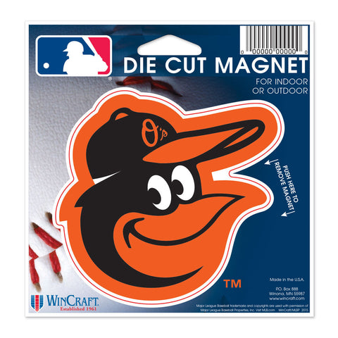 Baltimore Orioles 4.5" DieCut Logo Magnet