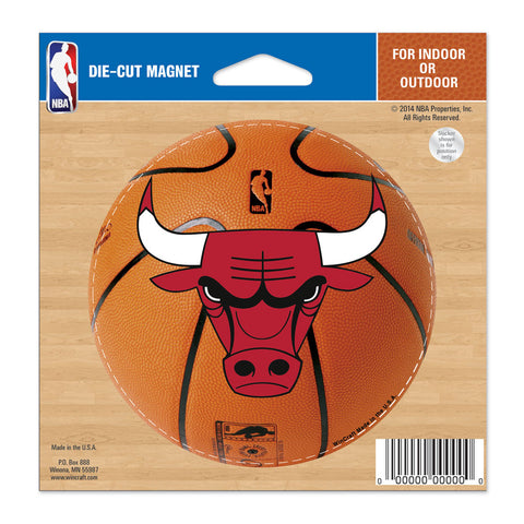 Chicago Bulls 4.5" DieCut Logo Magnet