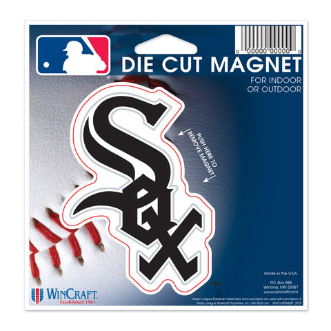 Chicago White Sox 4.5" DieCut Logo Magnet