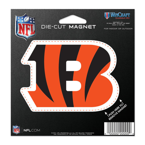 Cincinnati Bengals 4.5" DieCut Logo Magnet