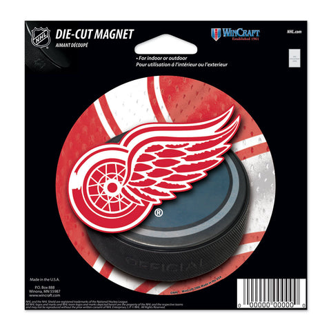 Detroit Red Wings 4.5" DieCut Logo Magnet