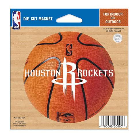 Houston Rockets 4.5" DieCut Logo Magnet