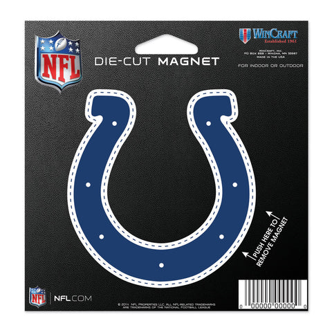 Indianapolis Colts 4.5" DieCut Logo Magnet