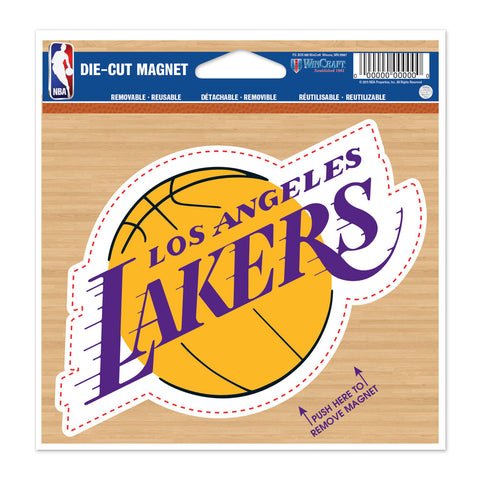 Los Angeles Lakers 4.5" DieCut Logo Magnet