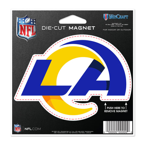Los Angeles Rams 4.5" DieCut Logo Magnet