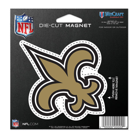 New Orleans Saints 4.5" DieCut Logo Magnet
