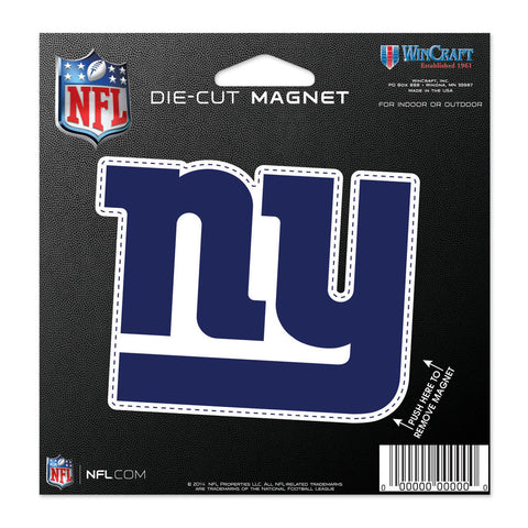 New York Giants 4.5" DieCut Logo Magnet