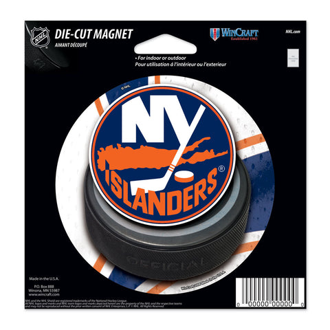 New York Islanders 4.5" DieCut Logo Magnet