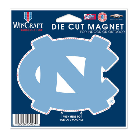 North Carolina Tar Heels 4.5" DieCut Logo Magnet