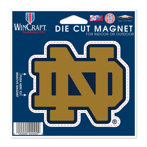 Notre Dame Fighting Irish 4.5" DieCut Logo Magnet
