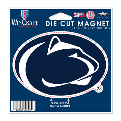 Penn State Nittany Lions 4.5" DieCut Logo Magnet