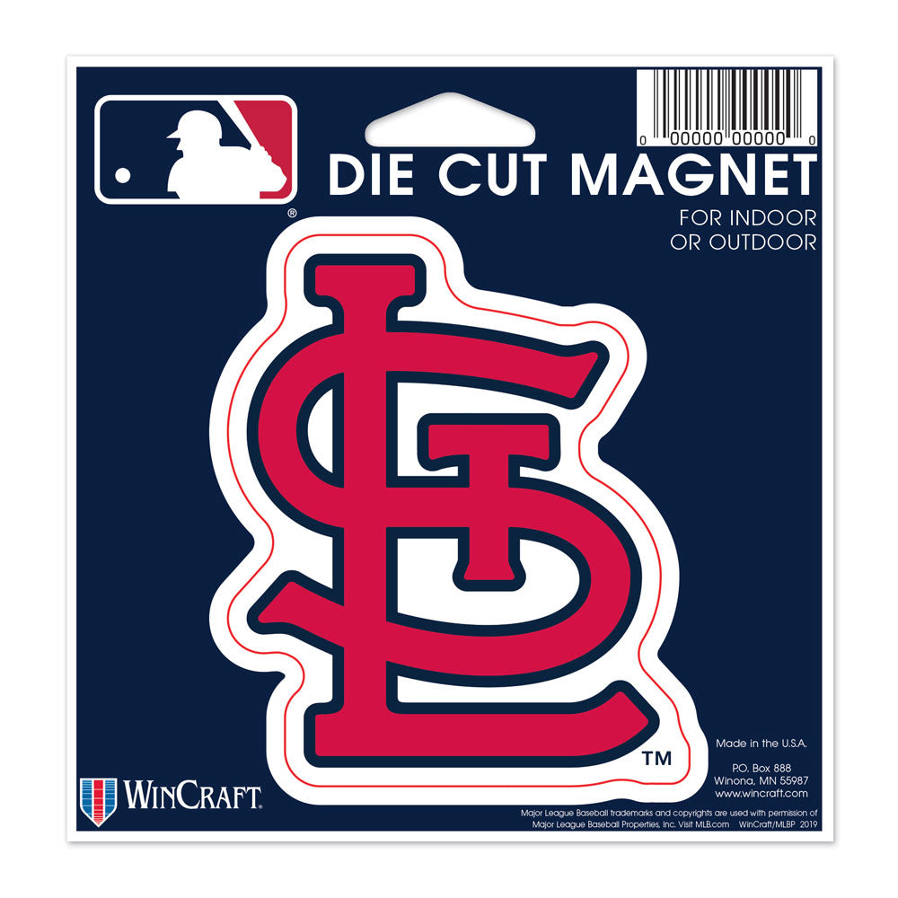 St. Louis Cardinals 4.5" DieCut Logo Magnet