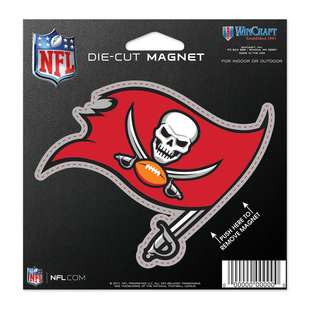 Tampa Bay Buccaneers 4.5" DieCut Logo Magnet