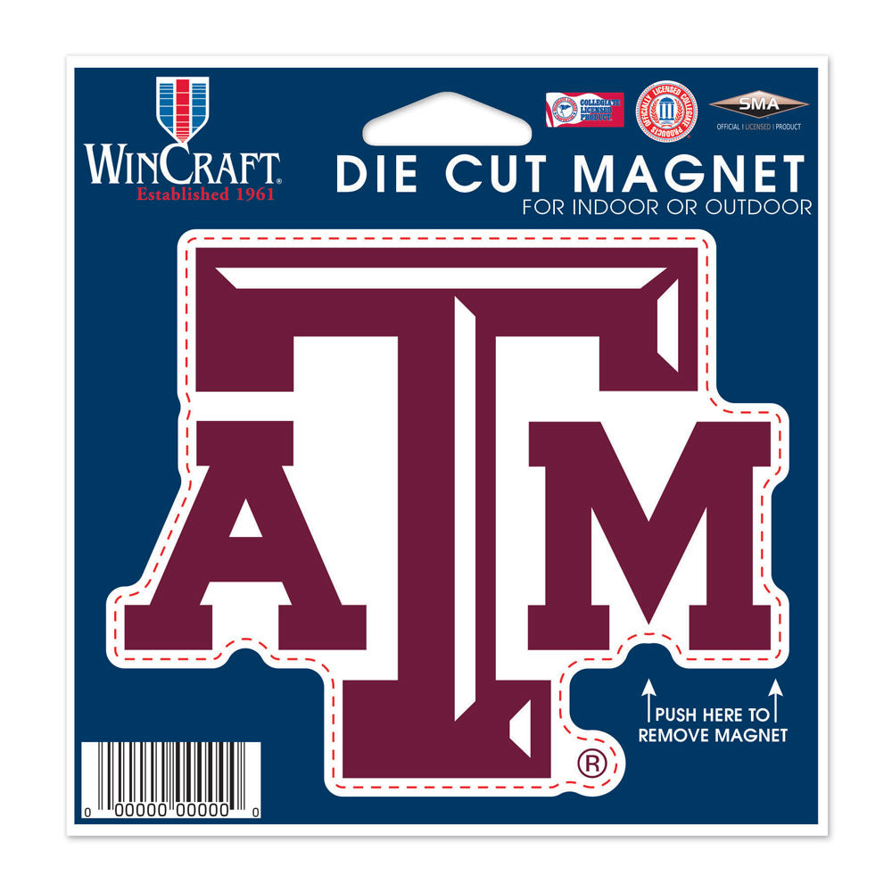 Texas A&M Aggies 4.5" DieCut Logo Magnet