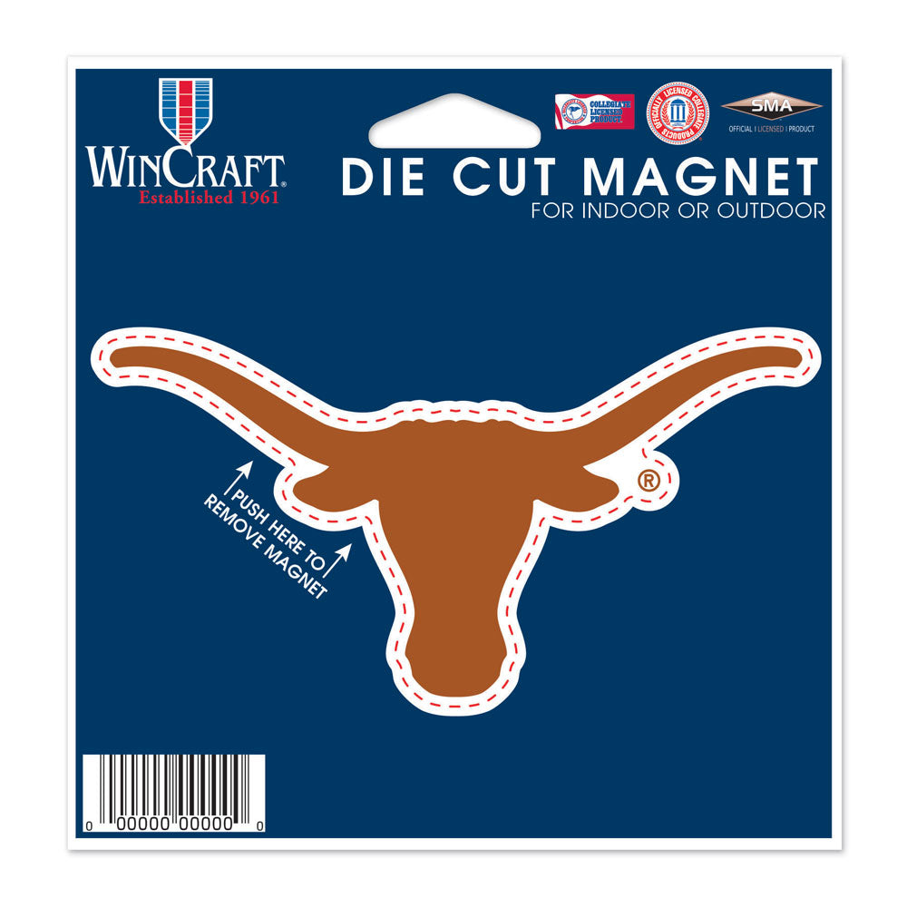Texas Longhorns 4.5" DieCut Logo Magnet