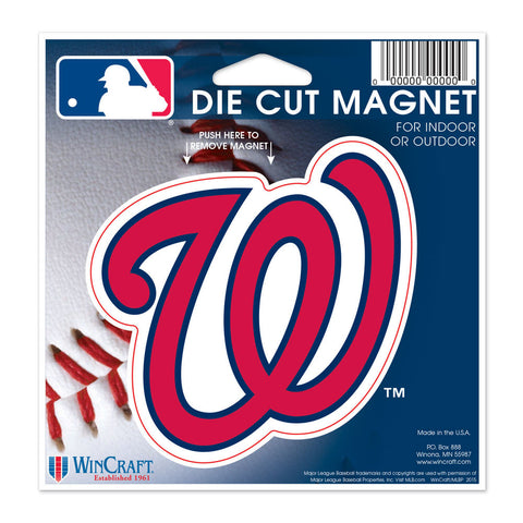Washington Nationals 4.5" DieCut Logo Magnet