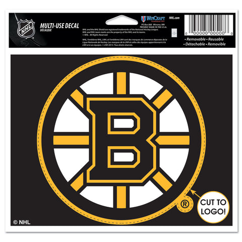 Boston Bruins 4 1/2" Multi Use Decal