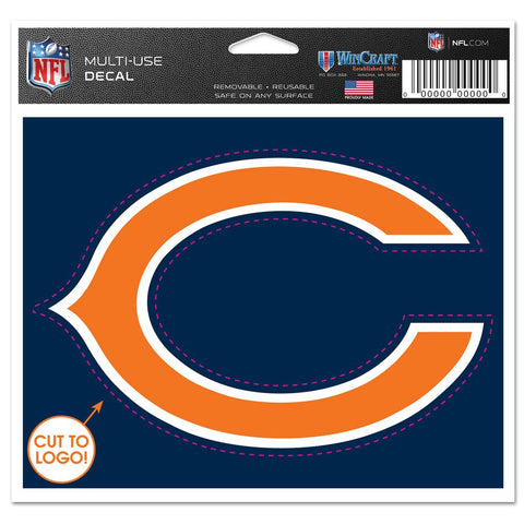 Chicago Bears 4 1/2" Multi Use Decal