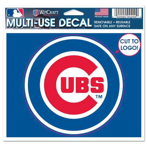 Chicago Cubs 4 1/2" Multi Use Decal