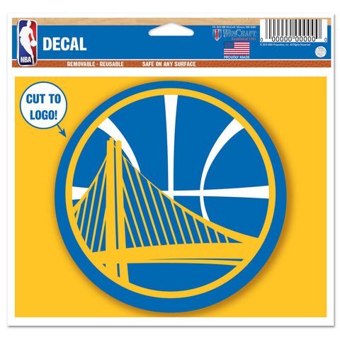 Golden State Warriors 4 1/2" Multi Use Decal