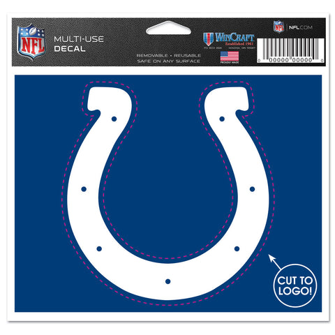 Indianapolis Colts 4 1/2" Multi Use Decal