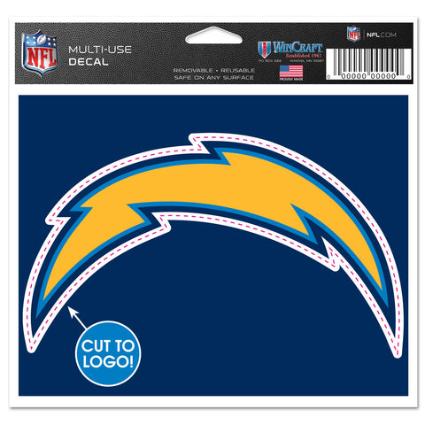 Los Angeles Chargers 4 1/2" Multi Use Decal