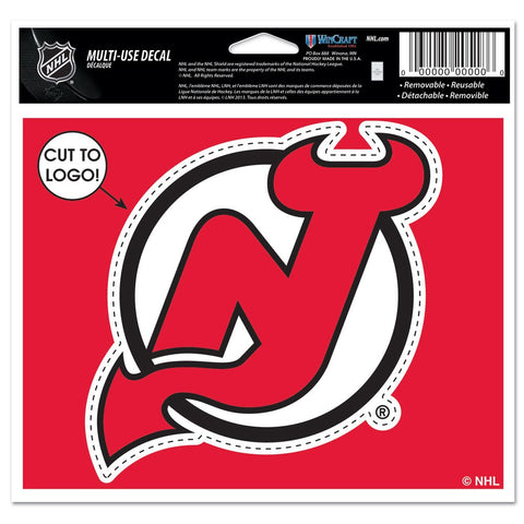 New Jersey Devils 4 1/2" Multi Use Decal