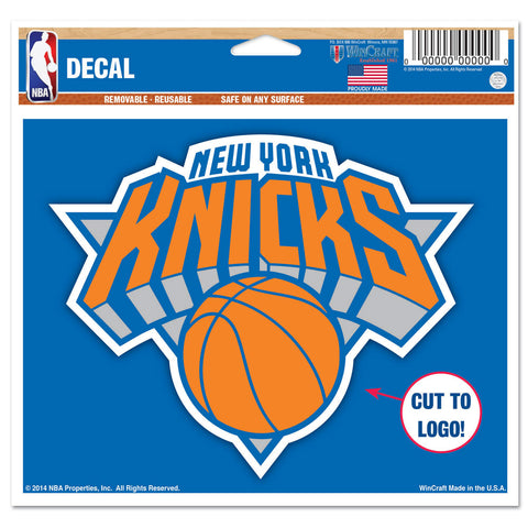 New York Knicks 4 1/2" Multi Use Decal