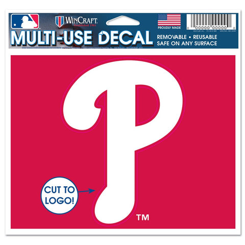 Philadelphia Phillies 4 1/2" Multi Use Decal