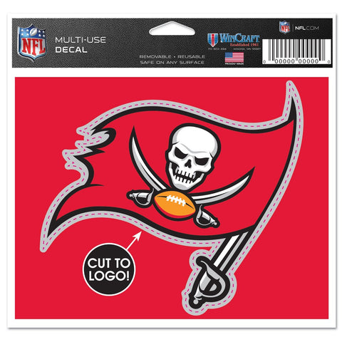 Tampa Bay Buccaneers 4 1/2" Multi Use Decal