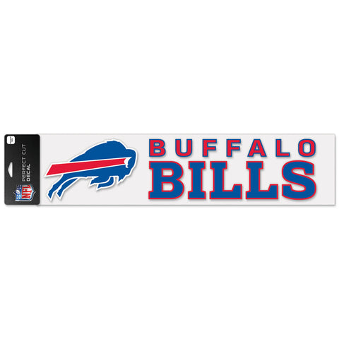 Buffalo Bills 4" x 17" Perfect Cut Color Decal