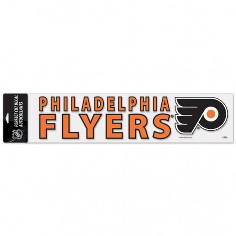 Philadelphia Flyers 4"x17" Decal Color