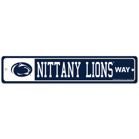 Penn State University 4" x 19" Street Sign