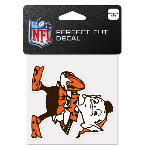 Cleveland Browns 4"x4" DieCut Decal Logo