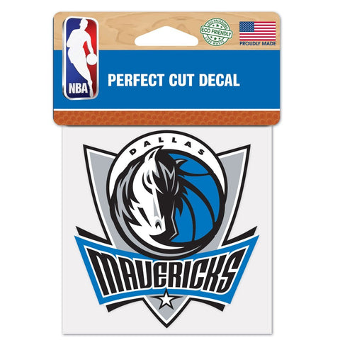 Dallas Mavericks 4"x4" DieCut Decal Logo
