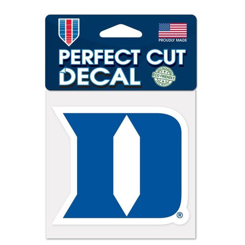 Duke Blue Devils 4" x 4" Logo Decal
