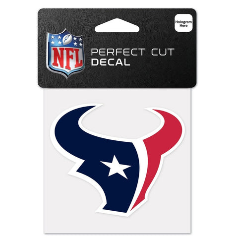 Houston Texans 4"x4" DieCut Decal Logo