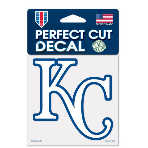 Kansas City Royals 4"x4" DieCut Decal Logo