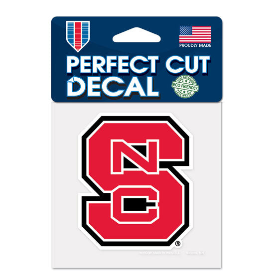 NC State Wolfpack 4" x 4" DieCut Decal Logo