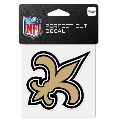 New Orleans Saints 4"x4" DieCut Decal Logo