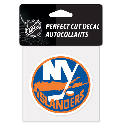 New York Islanders 4" x 4" DieCut Decal Logo