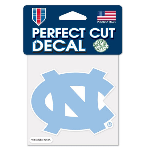 North Carolina Tar Heels 4"x4" DieCut Decal Logo