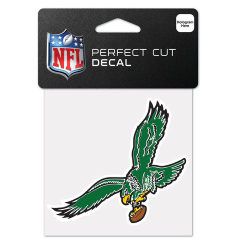 Philadelphia Eagles Retro 4"x4" DieCut Decal Logo