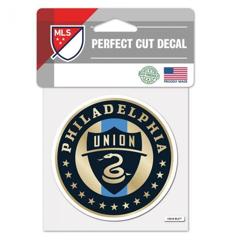 Philadelphia Union 4"x4" DieCut Decal Logo