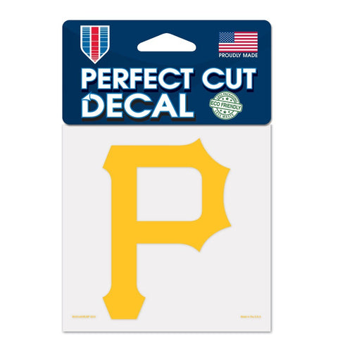 Pittsburgh Pirates 4"x4" DieCut Decal Logo