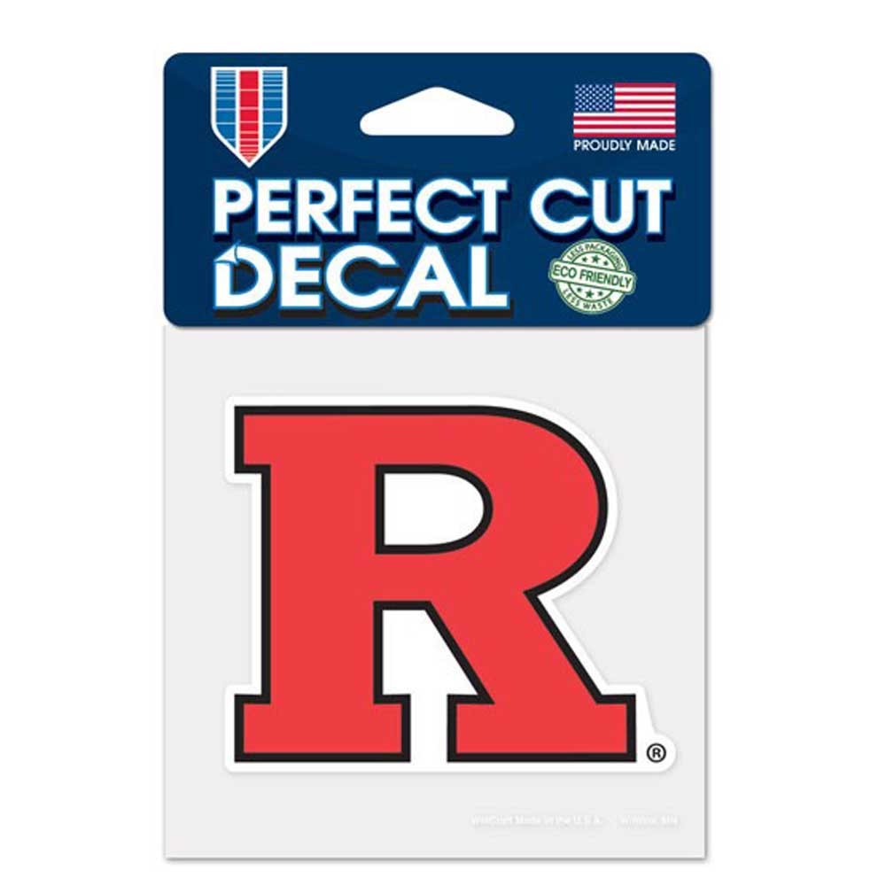 Rutgers Scarlet Knights 4" x 4" Logo Decal