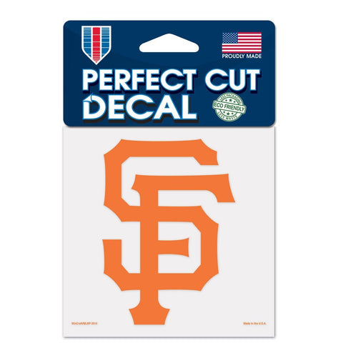 San Francisco Giants 4"x4" DieCut Decal Logo
