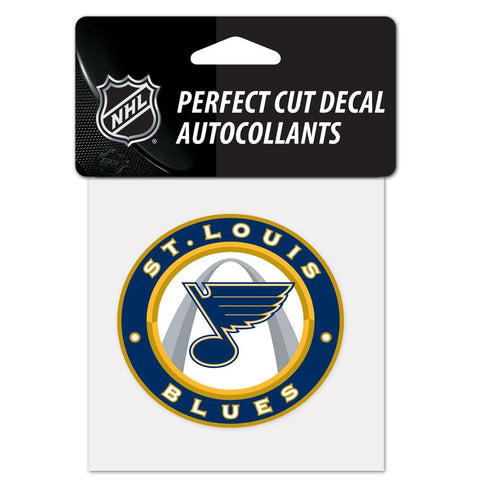 St Louis Blues 4" x 4" Logo Decal