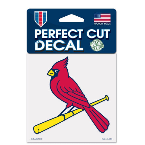 St. Louis Cardinals 4"x4" DieCut Decal Logo